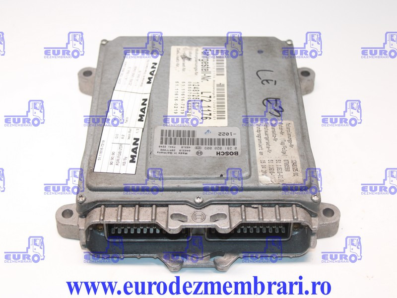 CALCULATOR MOTOR MAN LE 51.11616.7219, 51.11616.7146, 51.11616.7286 - Steuergerät für LKW: das Bild 1 CALCULATOR MOTOR MAN LE 51.11616.7219, 51.11616.7146, 51.11616.7286 - Steuergerät für LKW: das Bild 1