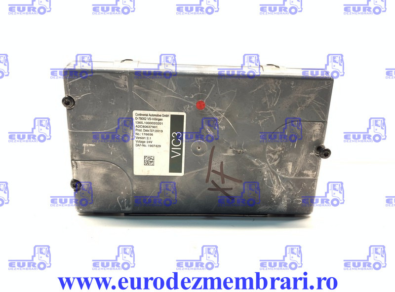 CALCULATOR VIC3 DAF XF106 1907429 - Steuergerät für LKW: das Bild 1 CALCULATOR VIC3 DAF XF106 1907429 - Steuergerät für LKW: das Bild 1