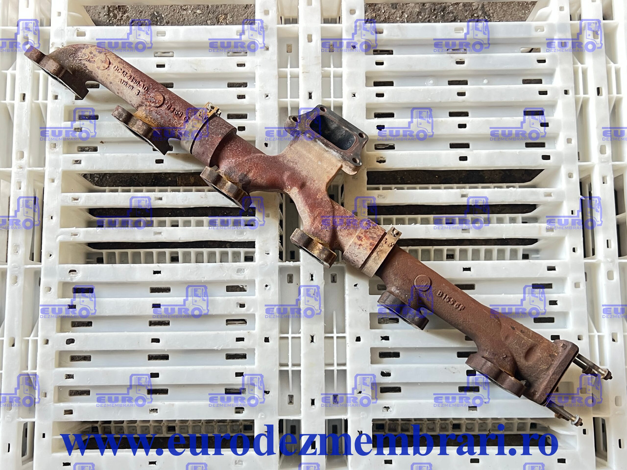 GALERIE EVACUARE FORD CARGO F-MAX FHR6 GC469430AD, GC469431AD - Abgaskrümmer für LKW: das Bild 2 GALERIE EVACUARE FORD CARGO F-MAX FHR6 GC469430AD, GC469431AD - Abgaskrümmer für LKW: das Bild 2