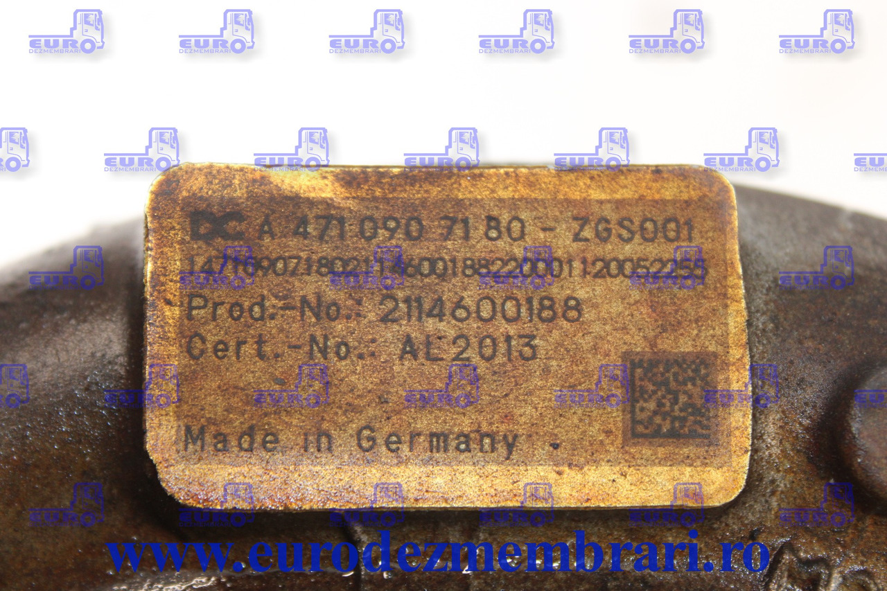 TURBOSUFLANTA MERCEDES OM471LA A4710907180 A4710903480 A4710904480 A4710903480 - Turbolader für LKW: das Bild 2 TURBOSUFLANTA MERCEDES OM471LA A4710907180 A4710903480 A4710904480 A4710903480 - Turbolader für LKW: das Bild 2