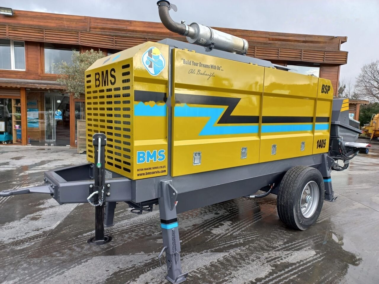 Stationäre Betonpumpe, Zustand - NEU BMS BSP 1409: das Bild 11