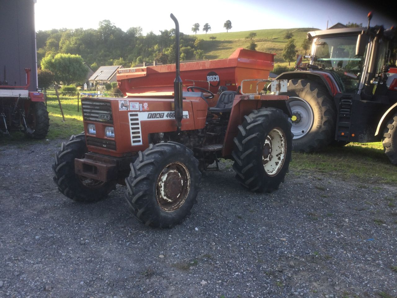 Traktor Fiat / Fiatagri 466 dt: das Bild 8