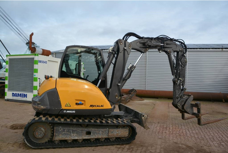 Mecalac 8 MCR - Minibagger: das Bild 5 Mecalac 8 MCR - Minibagger: das Bild 5