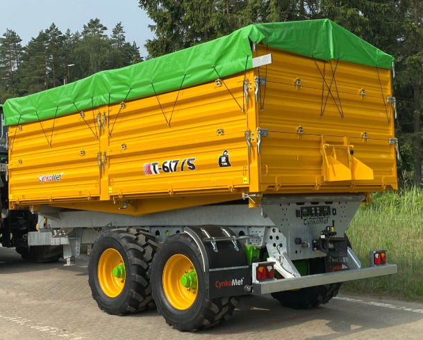Cynkomet Przyczepa Tandem 15,5 t / Tandemanhänger / Tandem trailer / Тандемный прицеп - Landwirtschaftlicher Kipper: das Bild 2 Cynkomet Przyczepa Tandem 15,5 t / Tandemanhänger / Tandem trailer / Тандемный прицеп - Landwirtschaftlicher Kipper: das Bild 2