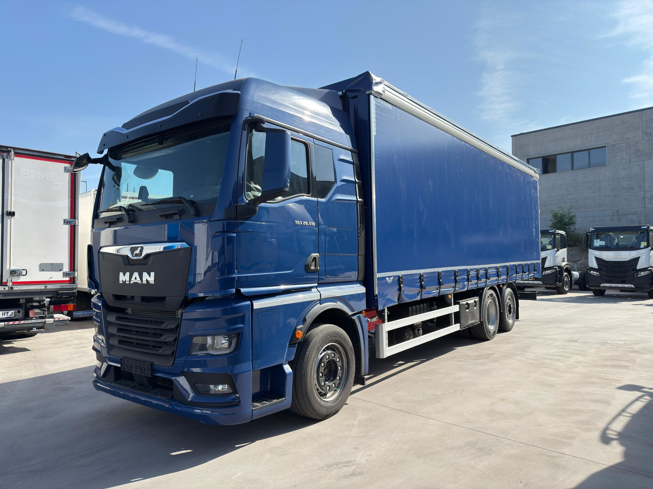 MAN 26.510 TGX E6 (Tauliner) - Plane LKW: das Bild 1 MAN 26.510 TGX E6 (Tauliner) - Plane LKW: das Bild 1