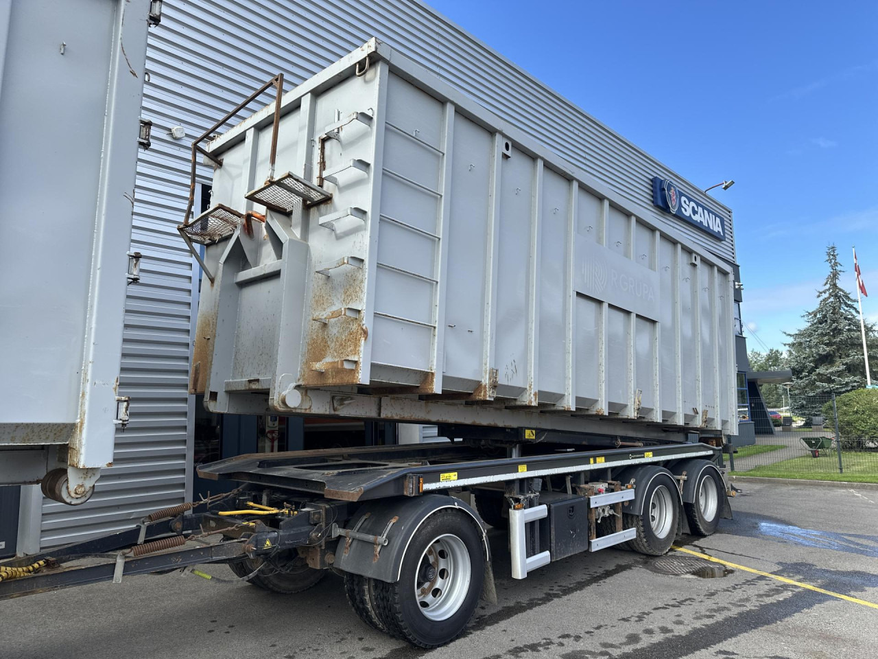SCANIA R 450 B6x4HA - Containerwagen/ Wechselfahrgestell LKW: das Bild 5 SCANIA R 450 B6x4HA - Containerwagen/ Wechselfahrgestell LKW: das Bild 5