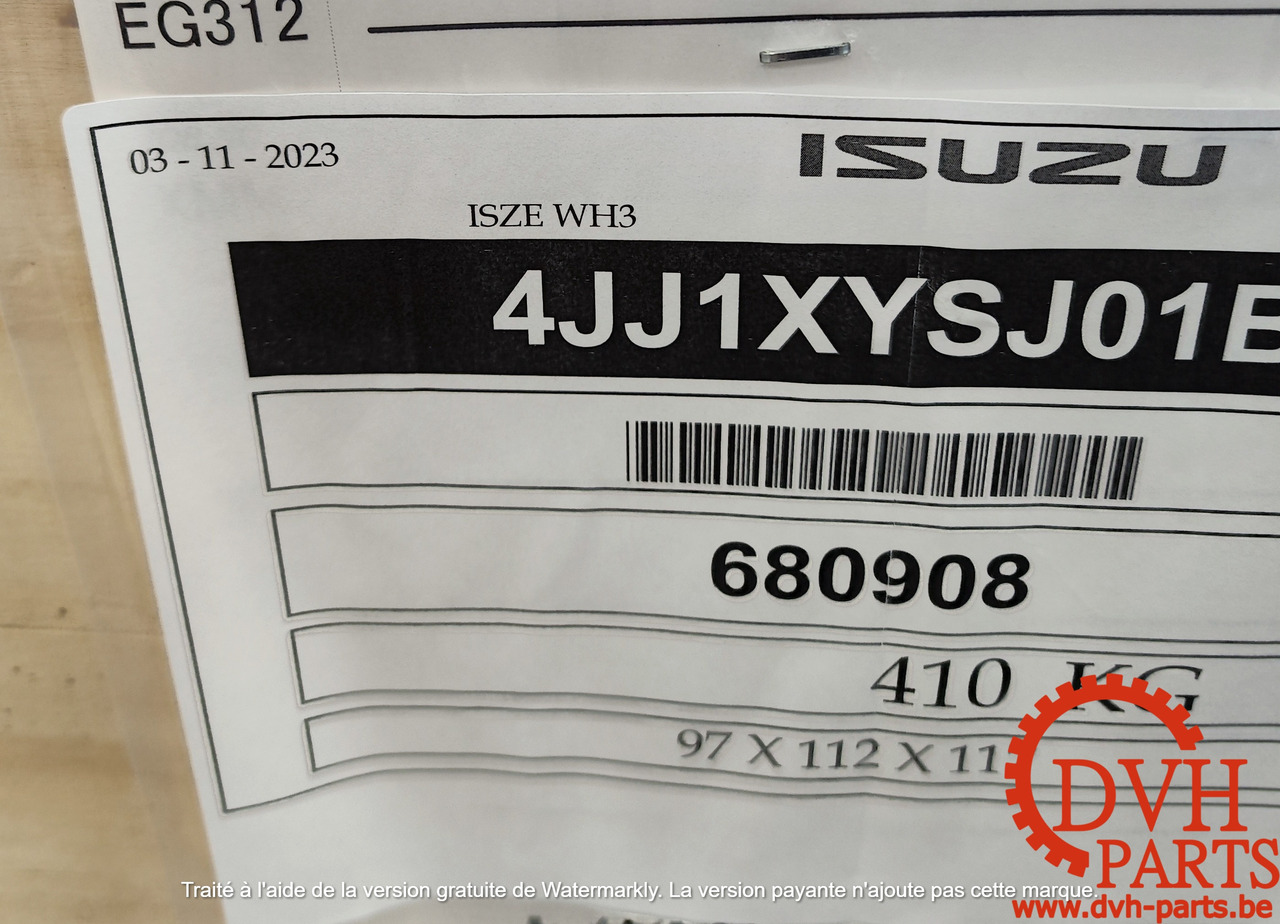 ISUZU 4JJ1-XYSJ-01B - Motor für Kettenbagger: das Bild 1 ISUZU 4JJ1-XYSJ-01B - Motor für Kettenbagger: das Bild 1
