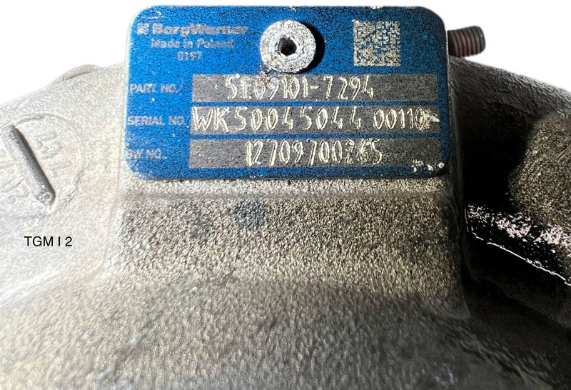 MAN TGM - Turbolader: das Bild 5 MAN TGM - Turbolader: das Bild 5