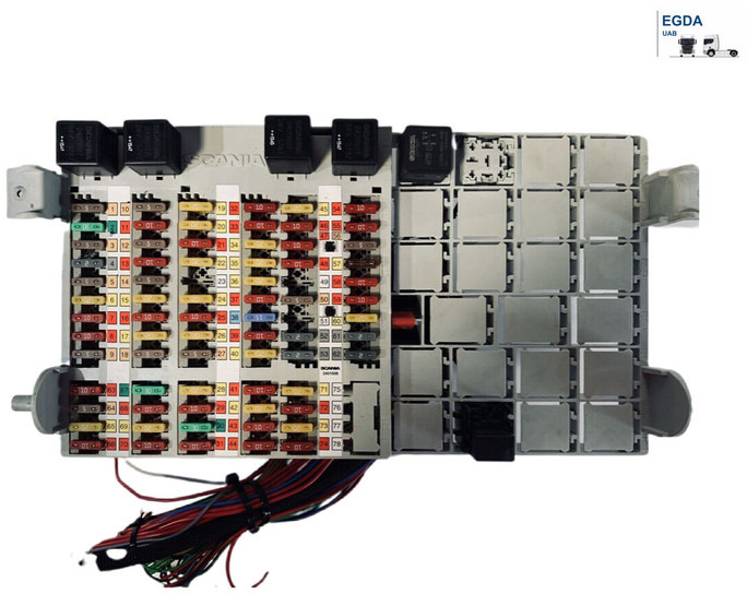 Scania P250 - Elektrische Ausrüstung: das Bild 1 Scania P250 - Elektrische Ausrüstung: das Bild 1