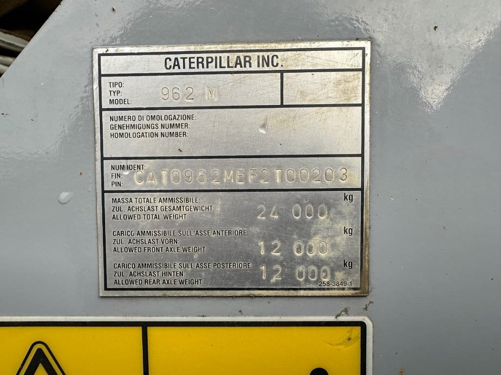 Radlader CAT 962 M (NEW REMAN ENGINE): das Bild 14