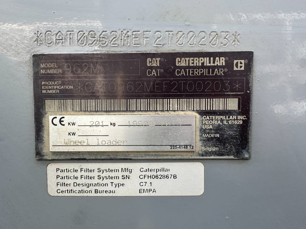 Radlader CAT 962 M (NEW REMAN ENGINE): das Bild 13