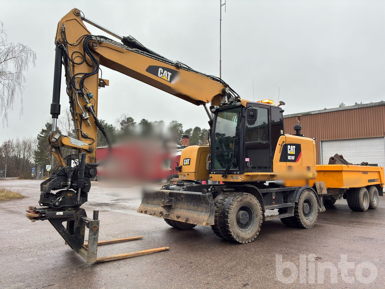 CAT M316F - Mobilbagger: das Bild 1 CAT M316F - Mobilbagger: das Bild 1