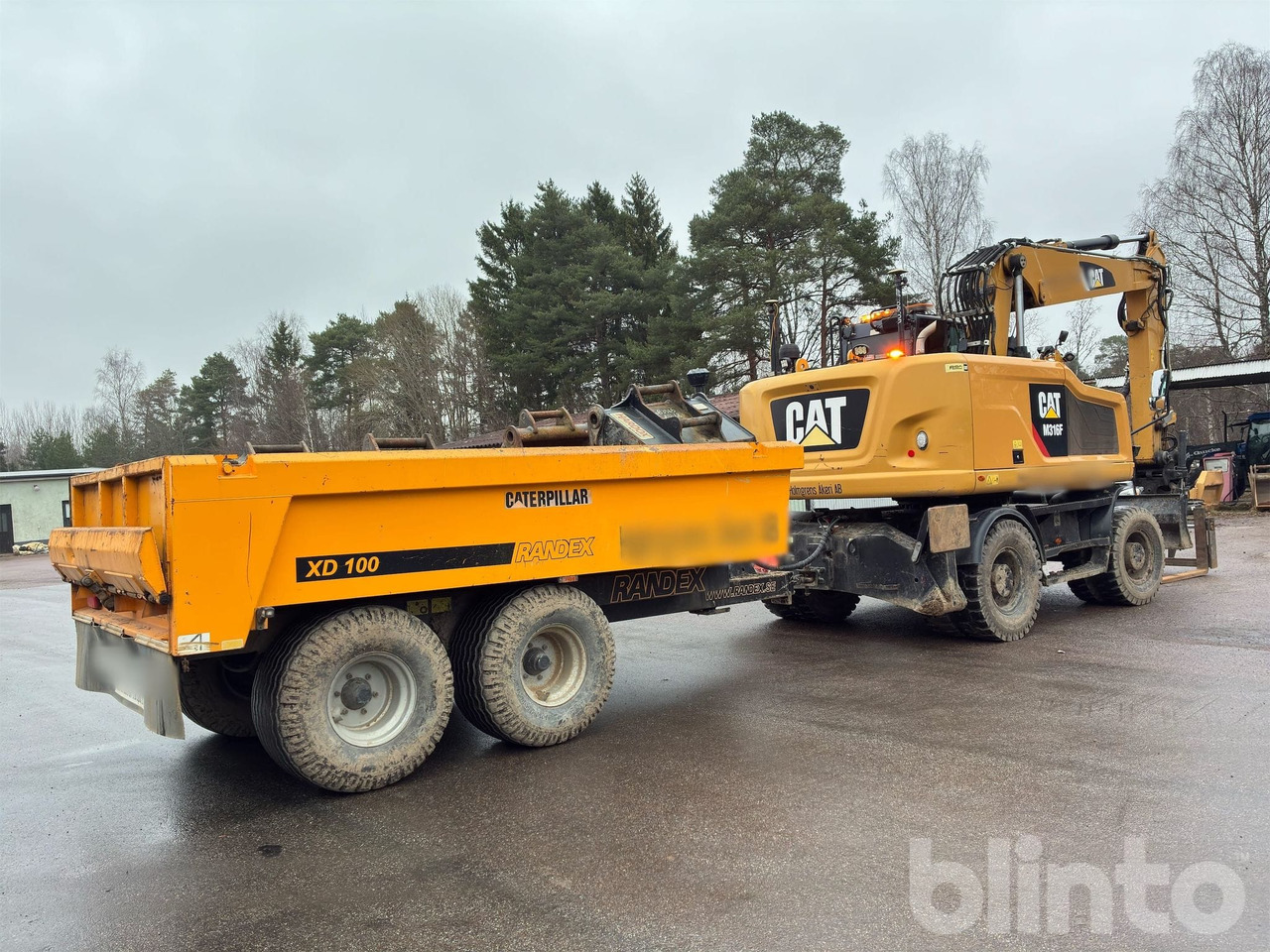 CAT M316F - Mobilbagger: das Bild 5 CAT M316F - Mobilbagger: das Bild 5