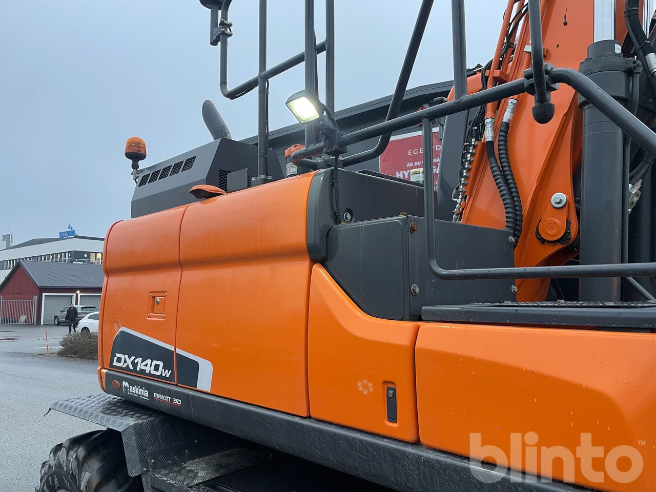 Umschlagbagger Doosan Dx140 + Dumperkärra o redskap: das Bild 38 Umschlagbagger Doosan Dx140 + Dumperkärra o redskap: das Bild 38