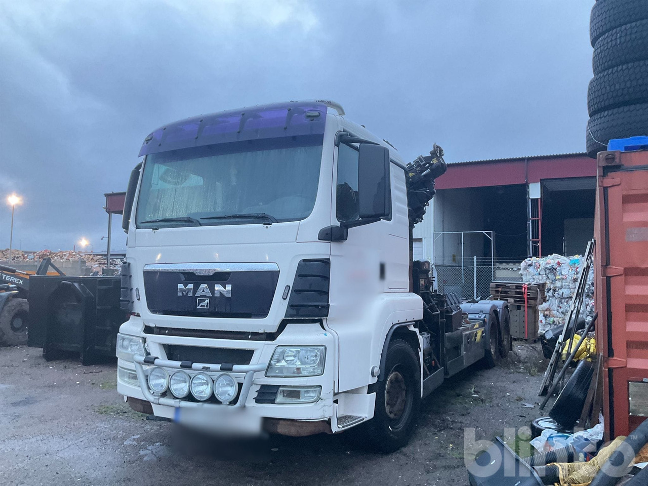 Abrollkipper, Autokran MAN TGS 26.440 6X2-2 BL: das Bild 35 Abrollkipper, Autokran MAN TGS 26.440 6X2-2 BL: das Bild 35