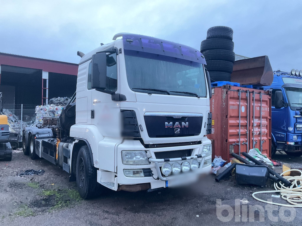 MAN TGS 26.440 6X2-2 BL - Abrollkipper, Autokran: das Bild 5 MAN TGS 26.440 6X2-2 BL - Abrollkipper, Autokran: das Bild 5