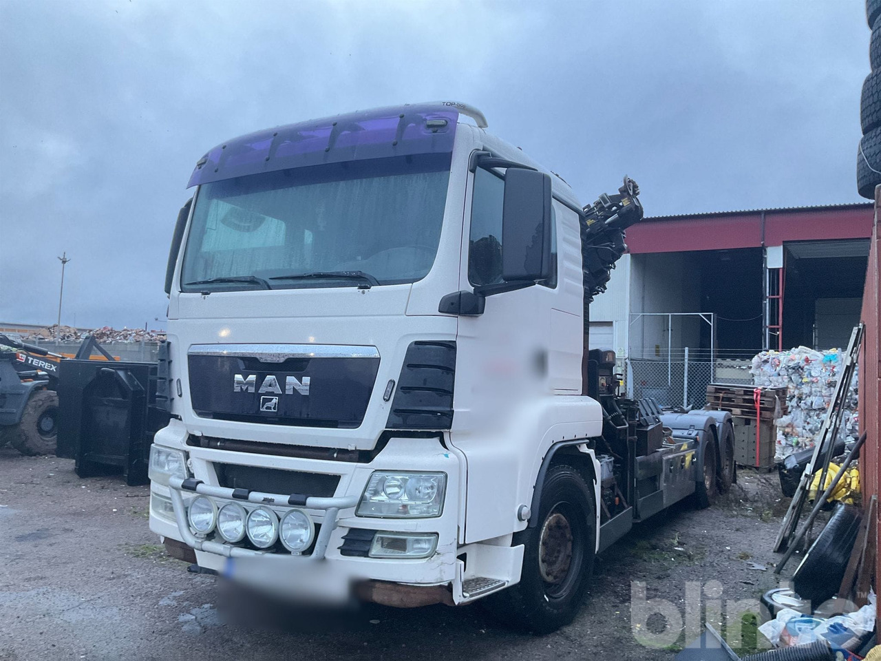 Abrollkipper, Autokran MAN TGS 26.440 6X2-2 BL: das Bild 8 Abrollkipper, Autokran MAN TGS 26.440 6X2-2 BL: das Bild 8