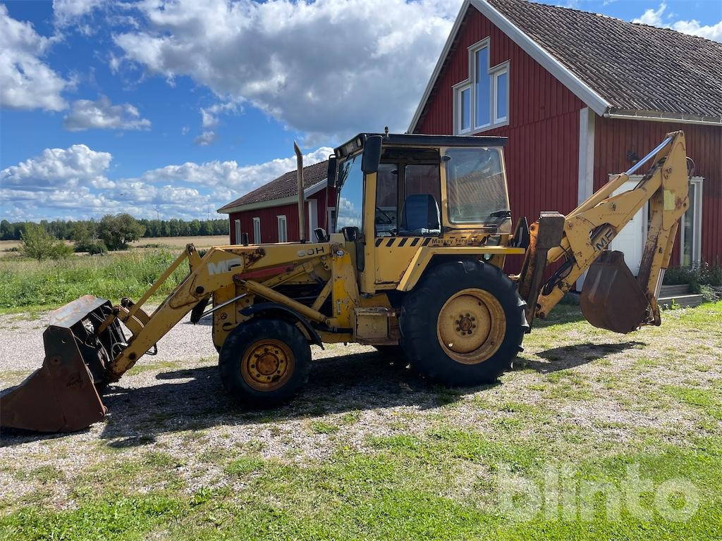 Massey Ferguson 60H - Baggerlader: das Bild 1 Massey Ferguson 60H - Baggerlader: das Bild 1