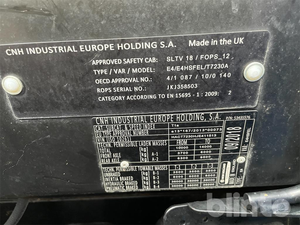 New Holland T7 230 (2018) - Traktor: das Bild 5 New Holland T7 230 (2018) - Traktor: das Bild 5