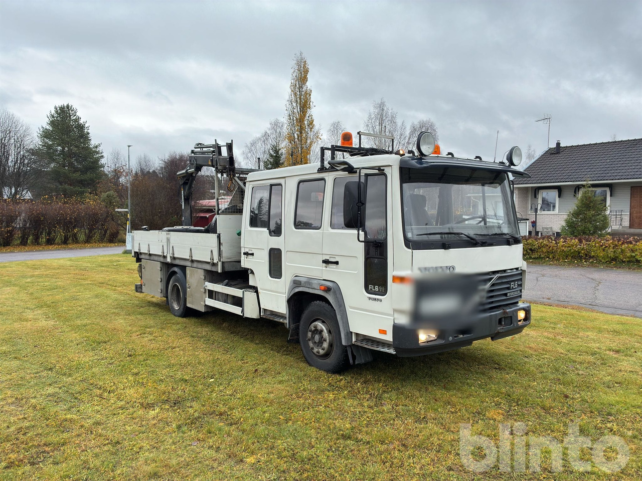 VOLVO FL611 4X2 - Pritsche LKW, Autokran: das Bild 3 VOLVO FL611 4X2 - Pritsche LKW, Autokran: das Bild 3