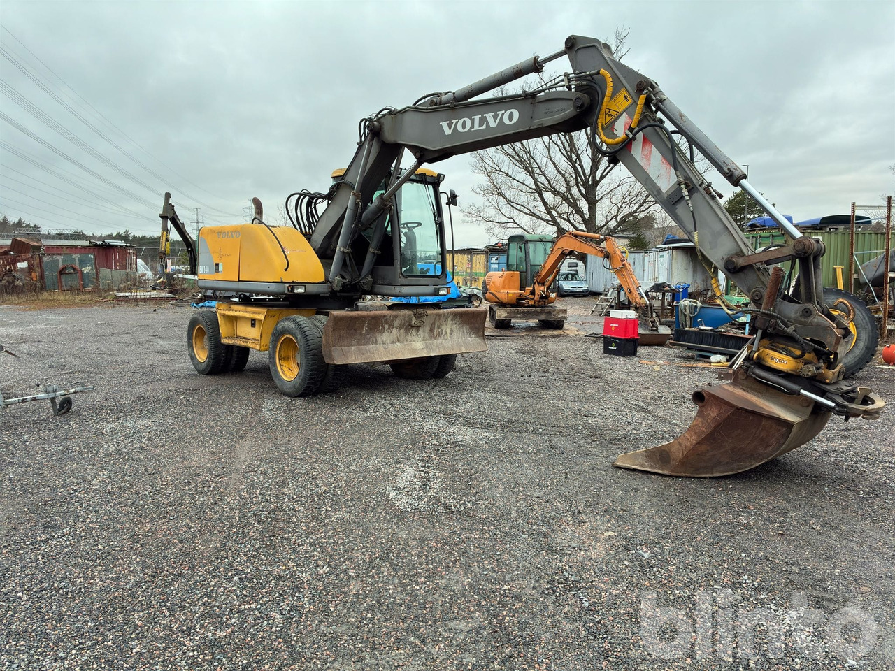 Volvo EW 140 - Mobilbagger: das Bild 4 Volvo EW 140 - Mobilbagger: das Bild 4