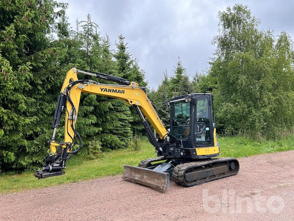 Yanmar Vio 57-6A - Minibagger: das Bild 1 Yanmar Vio 57-6A - Minibagger: das Bild 1