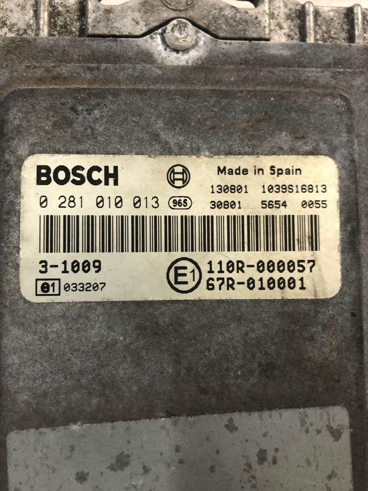 CENTRALINA CNG - RIF. BOSCH 0281010013 - RIF. MAN 51258037402 - Steuergerät: das Bild 2 CENTRALINA CNG - RIF. BOSCH 0281010013 - RIF. MAN 51258037402 - Steuergerät: das Bild 2