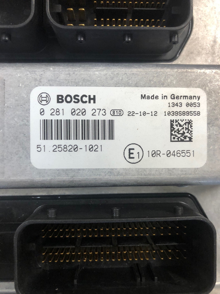 CENTRALINA EDC NUOVA - RIF. BOSCH 0281020273 - RIF. MAN 51258357674 - Steuergerät: das Bild 2 CENTRALINA EDC NUOVA - RIF. BOSCH 0281020273 - RIF. MAN 51258357674 - Steuergerät: das Bild 2