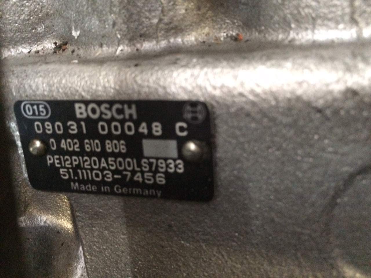 POMPA INIEZIONE MAN V12 - RIF. MAN 51111037456 - RIF. BOSCH 0402610806 - Kraftstoffpumpe: das Bild 2 POMPA INIEZIONE MAN V12 - RIF. MAN 51111037456 - RIF. BOSCH 0402610806 - Kraftstoffpumpe: das Bild 2