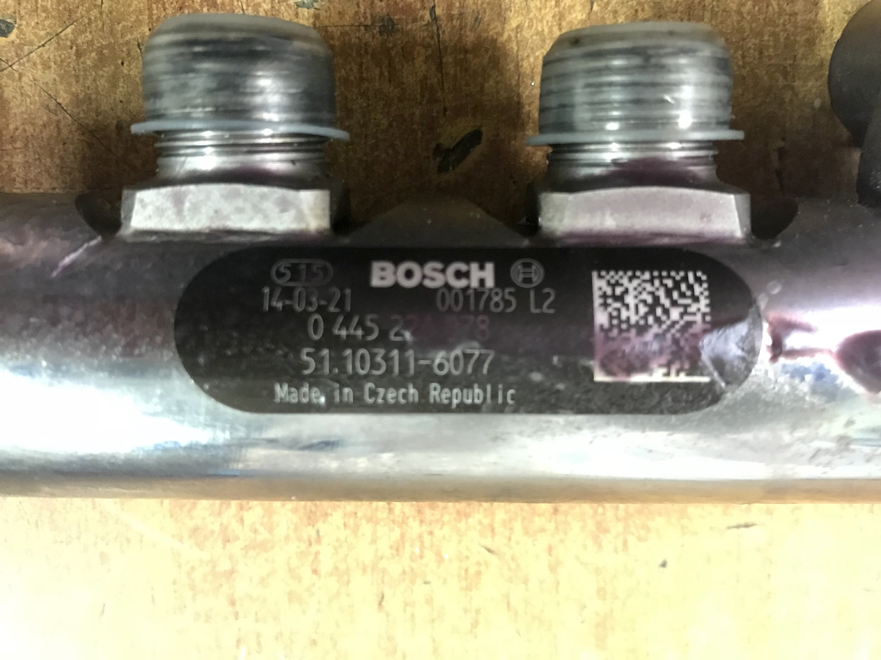 TUBO PRESSIONE RAIL PER MOTORI MAN D2066 - D2676 - Kraftstoffaufbereitung/ Kraftstoffförderung für LKW: das Bild 3 TUBO PRESSIONE RAIL PER MOTORI MAN D2066 - D2676 - Kraftstoffaufbereitung/ Kraftstoffförderung für LKW: das Bild 3
