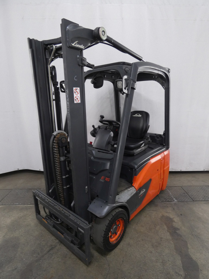 Linde E16 - Elektrostapler: das Bild 1 Linde E16 - Elektrostapler: das Bild 1