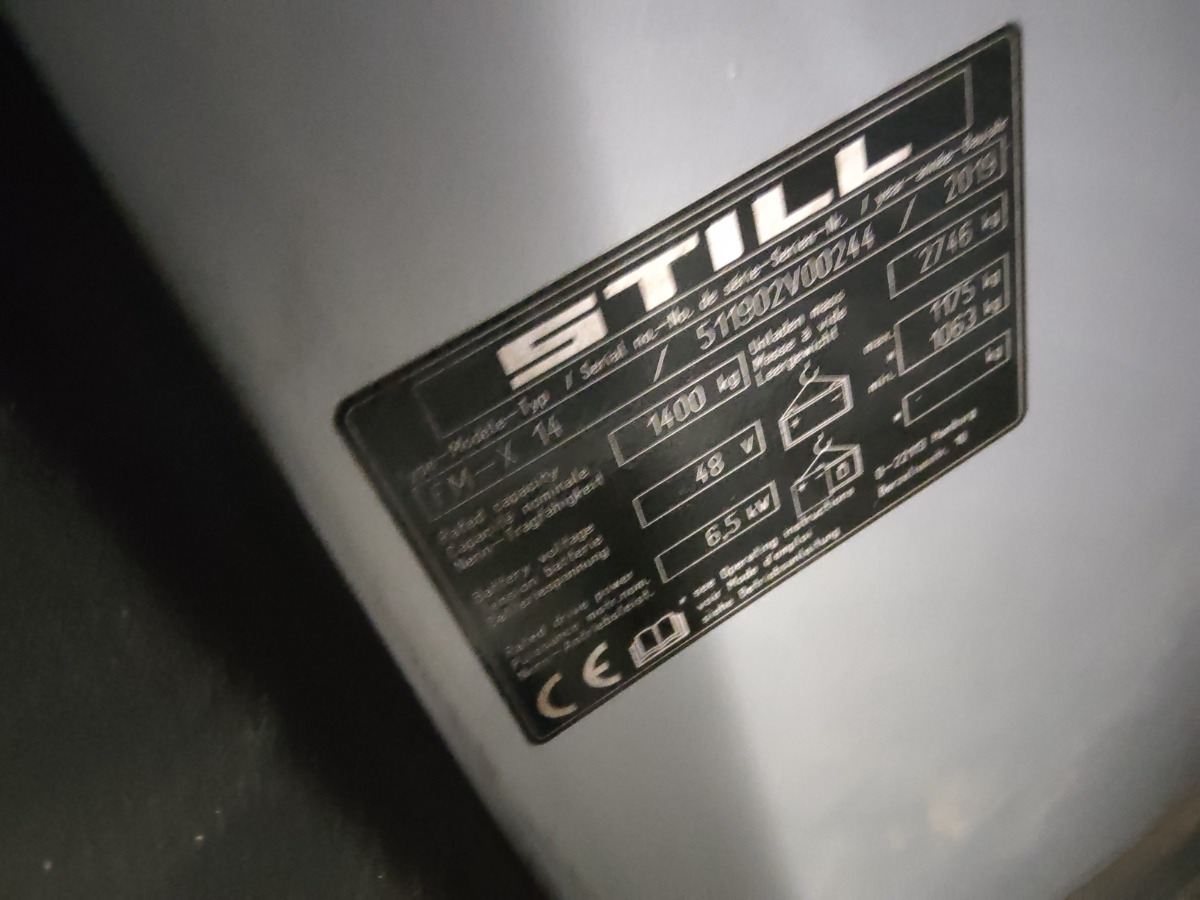 Still FM-X14 - Schubmaststapler: das Bild 5 Still FM-X14 - Schubmaststapler: das Bild 5