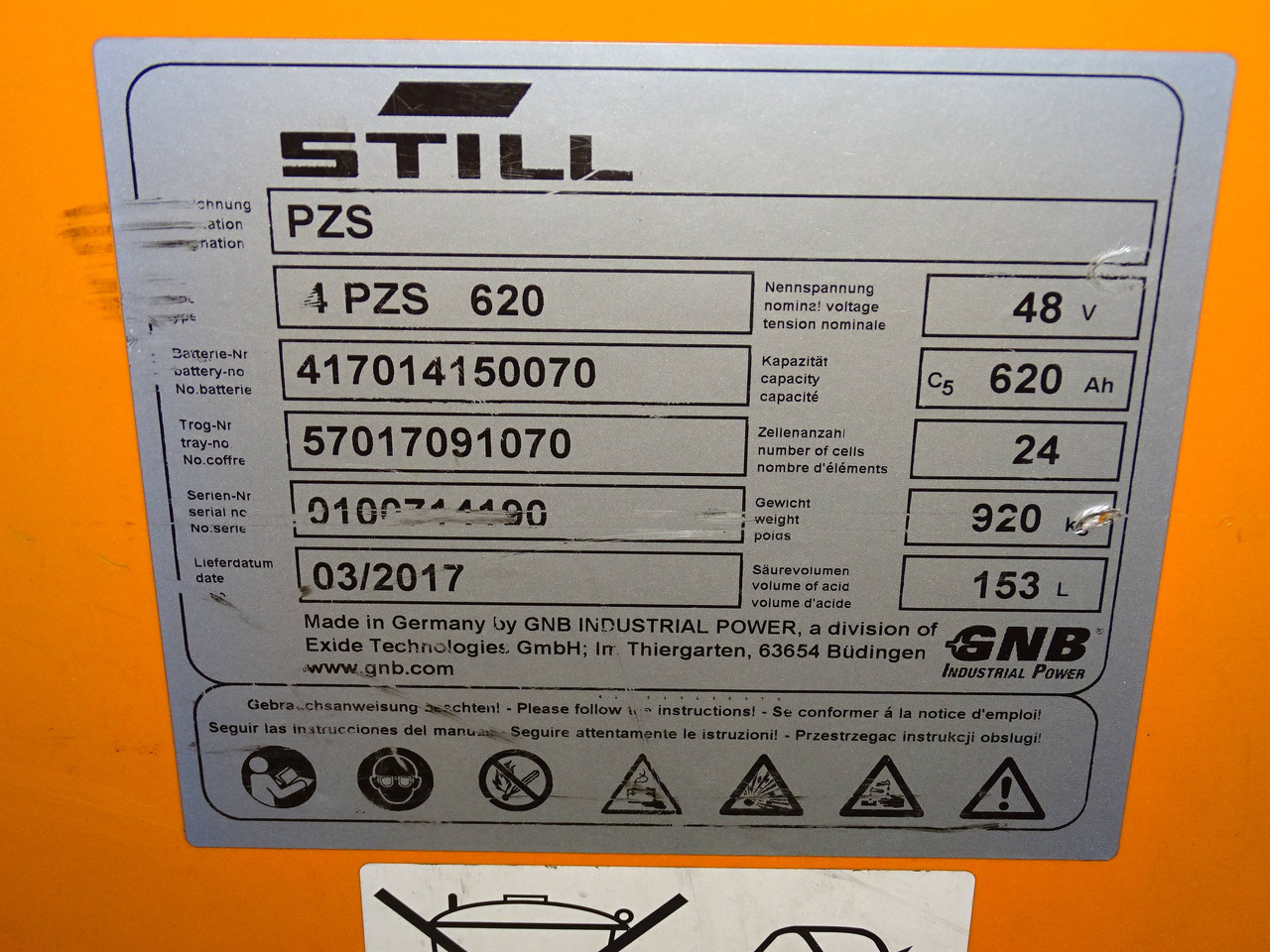 Still FM-X14 - Schubmaststapler: das Bild 5 Still FM-X14 - Schubmaststapler: das Bild 5