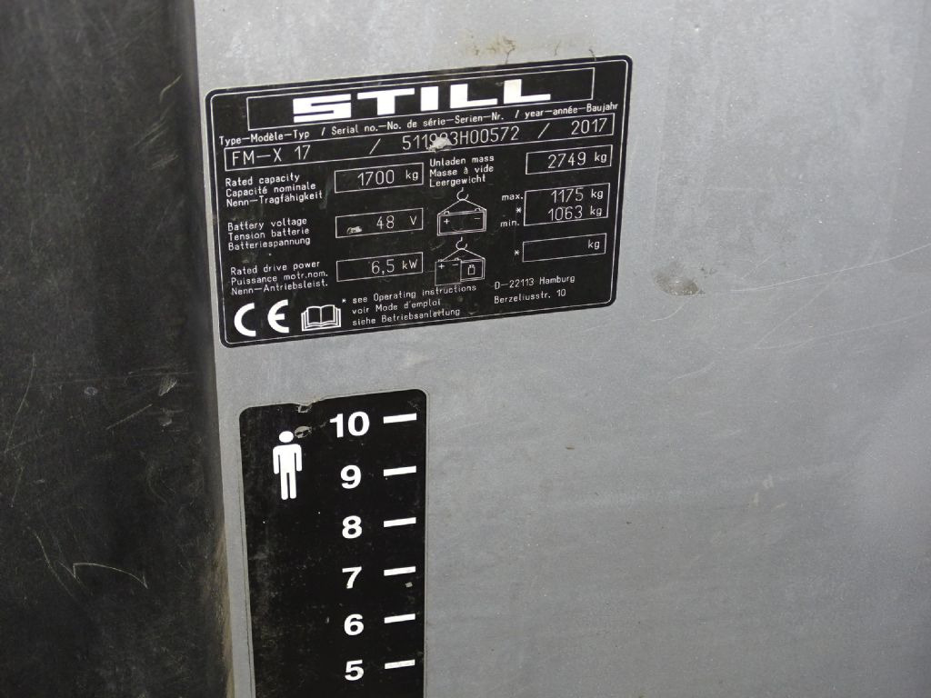 Still FM-X17 - Schubmaststapler: das Bild 5 Still FM-X17 - Schubmaststapler: das Bild 5