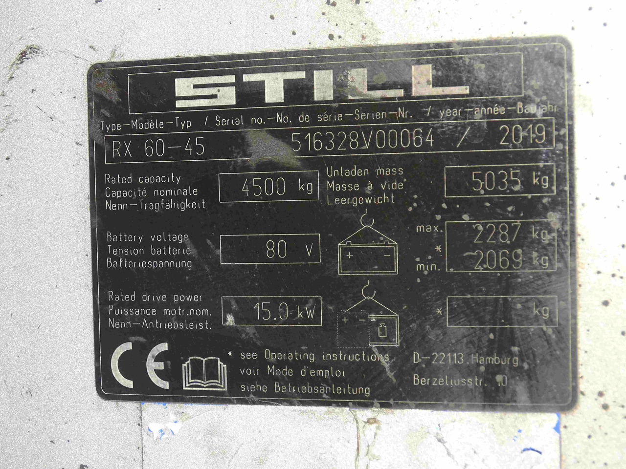 Still RX60-45 - Elektrostapler: das Bild 5 Still RX60-45 - Elektrostapler: das Bild 5