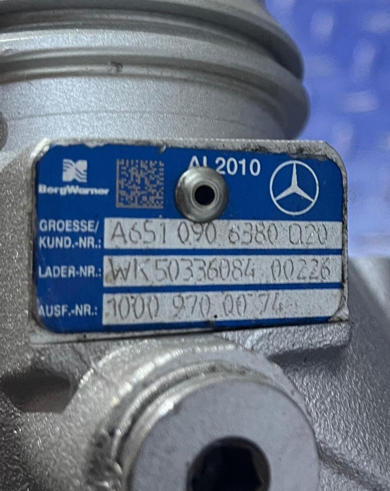 Turbo Mercedes Sprinter 216/316/416/516 CDI BiTurbo Euro 5 - Motor und Teile für PKW: das Bild 5 Turbo Mercedes Sprinter 216/316/416/516 CDI BiTurbo Euro 5 - Motor und Teile für PKW: das Bild 5