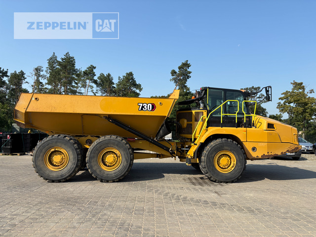Cat 730-04A - Knickgelenkter Dumper: das Bild 2 Cat 730-04A - Knickgelenkter Dumper: das Bild 2
