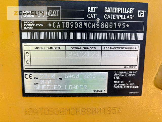 Cat 908M - Radlader: das Bild 2 Cat 908M - Radlader: das Bild 2