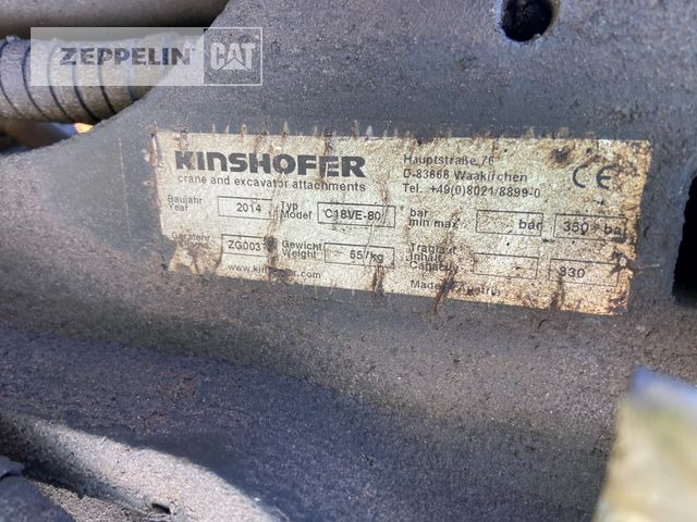 Kinshofer Greifer Kinsho 800mm - Zweischalengreifer für Baumaschine: das Bild 4 Kinshofer Greifer Kinsho 800mm - Zweischalengreifer für Baumaschine: das Bild 4