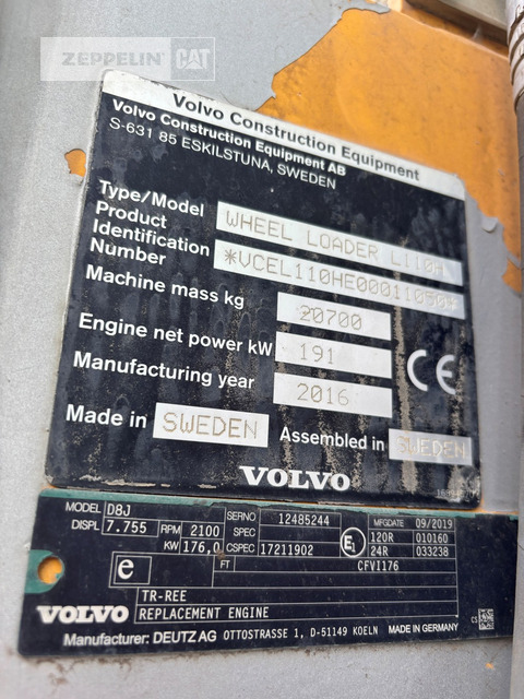 Volvo L110H - Radlader: das Bild 5 Volvo L110H - Radlader: das Bild 5