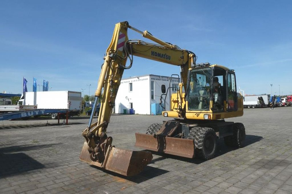 Komatsu Mobilbagger PW140-7 Mobilbagger - Mobilbagger: das Bild 2 Komatsu Mobilbagger PW140-7 Mobilbagger - Mobilbagger: das Bild 2