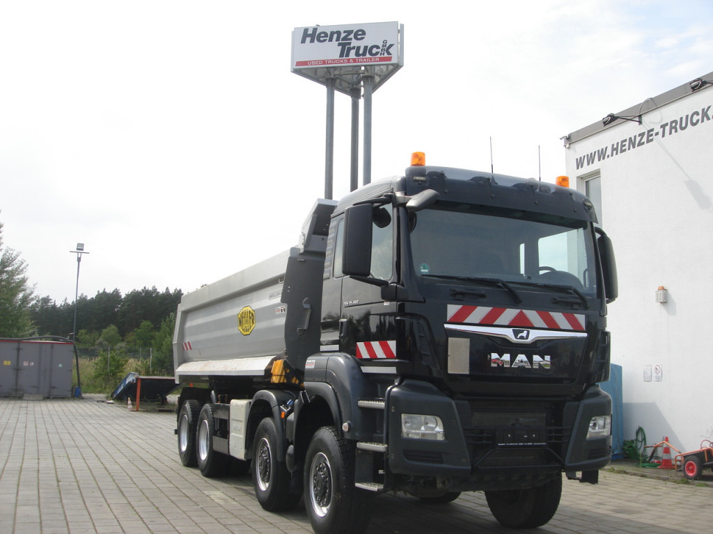 Muldenkipper/ Dumper MAN TG-S 35.460 8x6 4 Achs Muldenkipper Meiller 18m³: das Bild 8