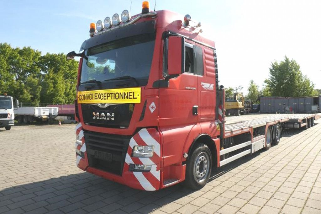 MAN TG-X 24.500 6x2-4 LL-U Pritsche Maschinentranspo - Autotransporter LKW: das Bild 2 MAN TG-X 24.500 6x2-4 LL-U Pritsche Maschinentranspo - Autotransporter LKW: das Bild 2