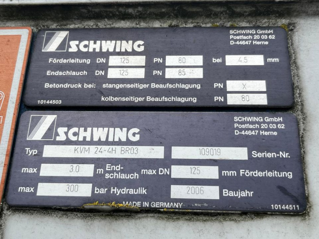 MERCEDES-BENZ Actros 2632 6x4 Betonpumpe Schwing 24m - Betonpumpe: das Bild 3 MERCEDES-BENZ Actros 2632 6x4 Betonpumpe Schwing 24m - Betonpumpe: das Bild 3