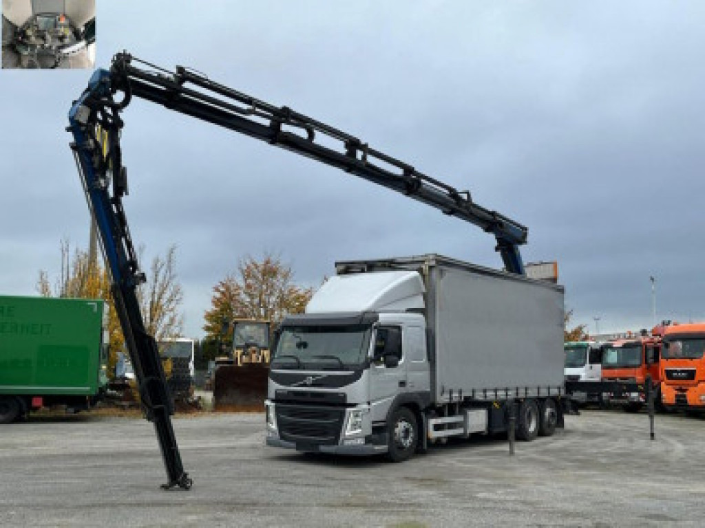 VOLVO (S) Truck FM 420 6x2 Pritsche Heckkran 27m t,Funk,Jib ,E6 - Pritsche LKW, Autokran: das Bild 1 VOLVO (S) Truck FM 420 6x2 Pritsche Heckkran 27m t,Funk,Jib ,E6 - Pritsche LKW, Autokran: das Bild 1