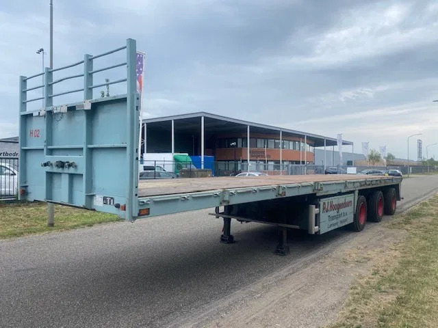 Floor open oplegger 3 asser uitschuifbaar, 2 x stuur, 1 x liftas - Pritschenauflieger/ Plattformauflieger: das Bild 1 Floor open oplegger 3 asser uitschuifbaar, 2 x stuur, 1 x liftas - Pritschenauflieger/ Plattformauflieger: das Bild 1