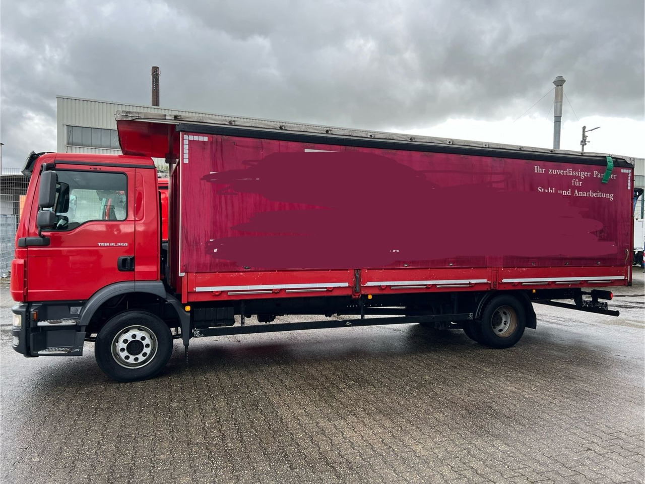 MAN TGM 15.250 Spezial Aufbau Langmaterial 7,5m - Plane LKW: das Bild 4 MAN TGM 15.250 Spezial Aufbau Langmaterial 7,5m - Plane LKW: das Bild 4