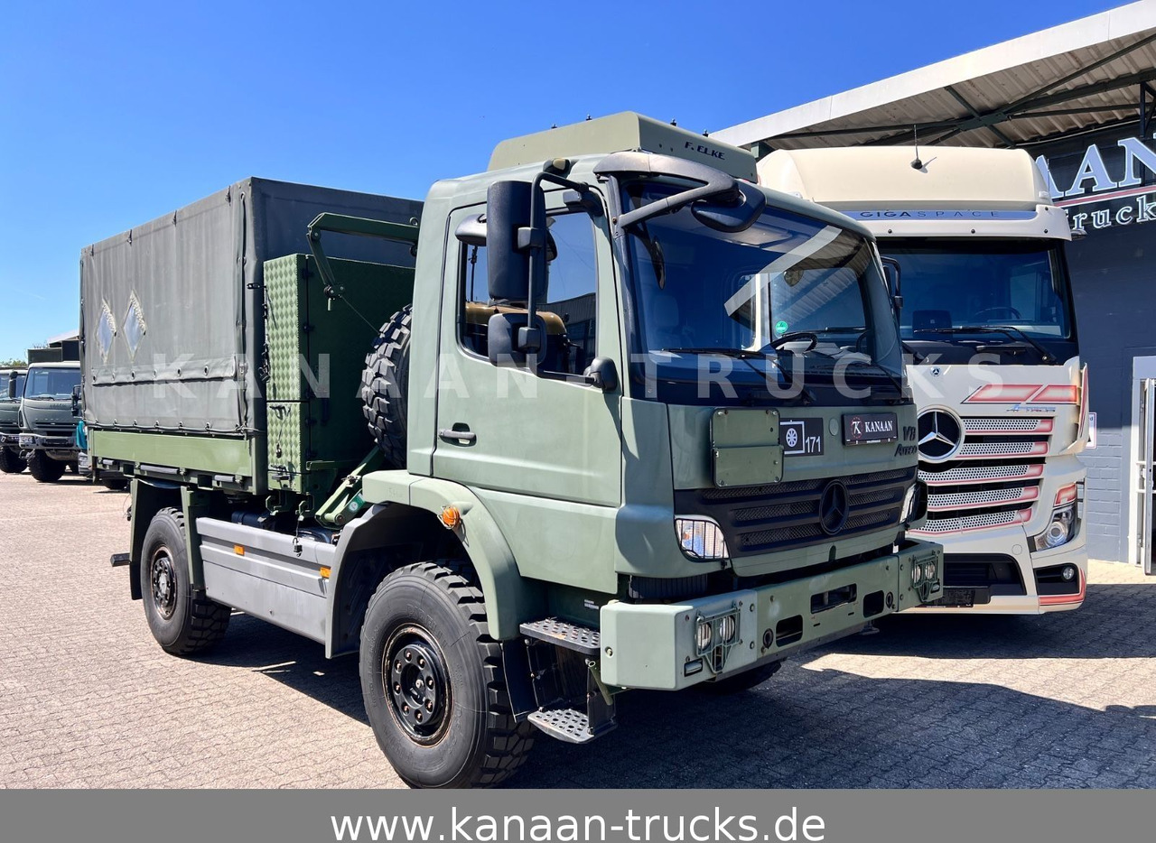 Mercedes-Benz 1018 Atego 4x4 Allrad Miltär Camper Expedition - Containerwagen/ Wechselfahrgestell LKW: das Bild 2 Mercedes-Benz 1018 Atego 4x4 Allrad Miltär Camper Expedition - Containerwagen/ Wechselfahrgestell LKW: das Bild 2