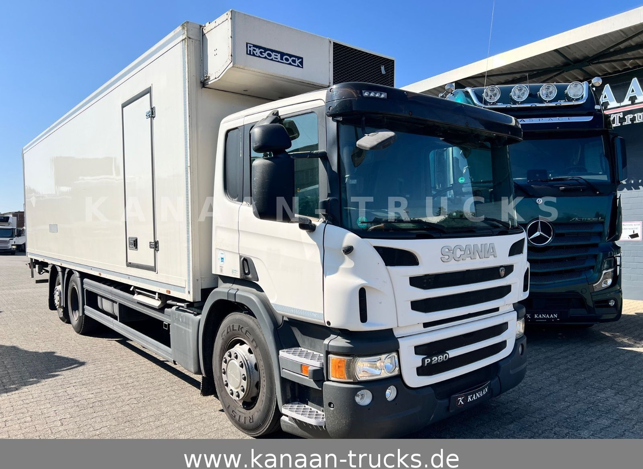 Scania P280 Kühlkoffer FRIGOBLOCK FK13 LBW E5 - Kühlkoffer LKW: das Bild 1 Scania P280 Kühlkoffer FRIGOBLOCK FK13 LBW E5 - Kühlkoffer LKW: das Bild 1